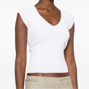 IRO Theanne Ribbed-knit Top